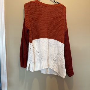 Tri-color Sweater True Craft Size Large